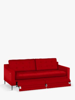 John Lewis Draper II Large 3 Seater Motion Sofa, Metal Leg